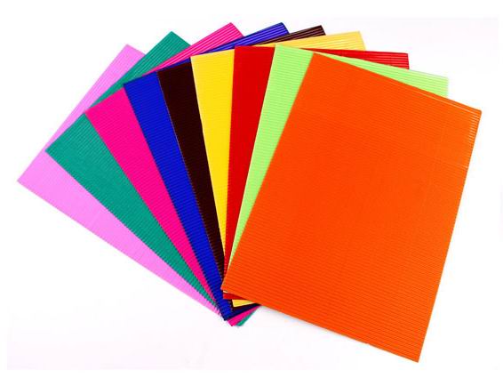 artisanat papier cannelure ondul papier color art ondul diy gaufr pour les enfants