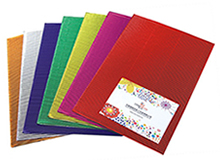 Super Glitter Corrugated Paper