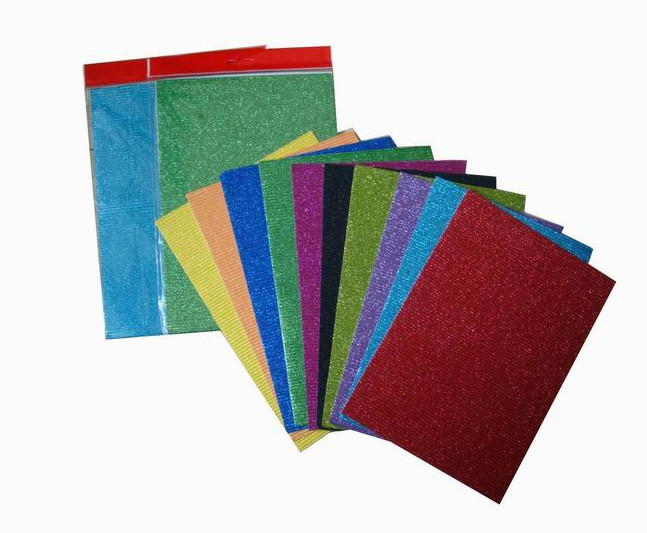 Glitter Corrugated Paper