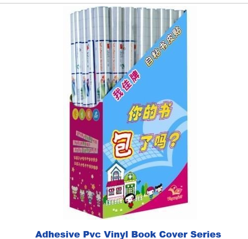 Adhesivo de vinilo PVC libro de la serie de la cubierta