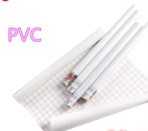 Transparent PVC Polyvinyl Clear Self Adhesive Plastic Book Covering Protective Vinyl Film In Roll