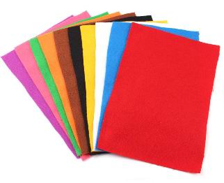 Colored Non Woven Polyester Felt