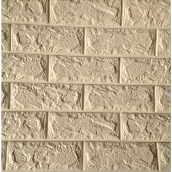 PE Foam 3D Stone Non-toxic Beautiful Wallpaper
