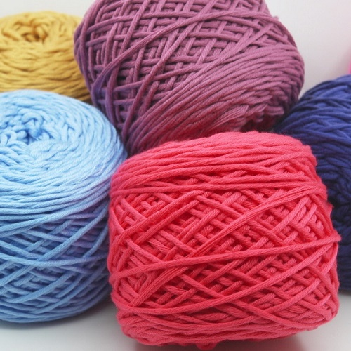 Fils de fibres acryliques