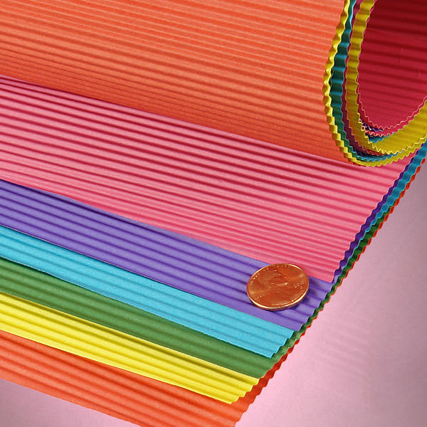 Glossy Color Corrugated Paper