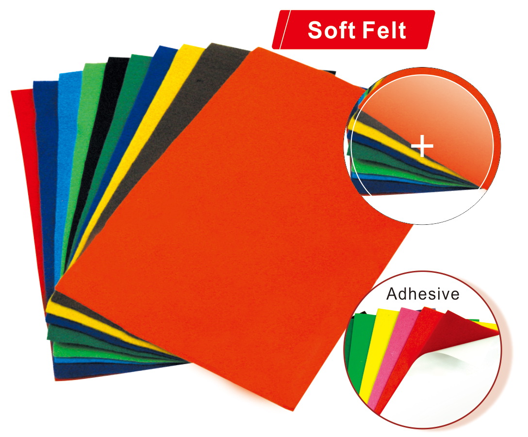 Various Color Soft Felt