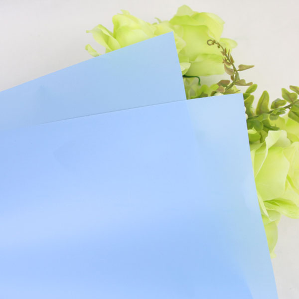 Translucent Matte Flower Wrapping Film HR3 Sky-Blue