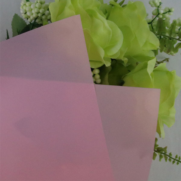 Translucent Flower Wrapping Film HR5 Mid-Pink