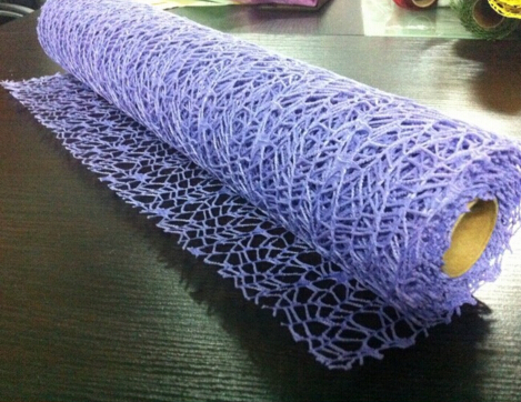 Gift Packing Mesh Fabric Roll with Polyester