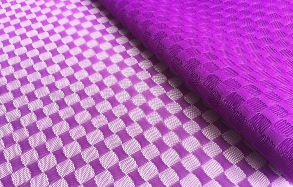 Grid Mesh Floral Wrapping Fabric
