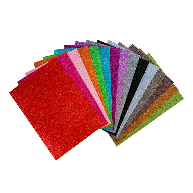 High Quality Glitter EVA Foam Colorful eva