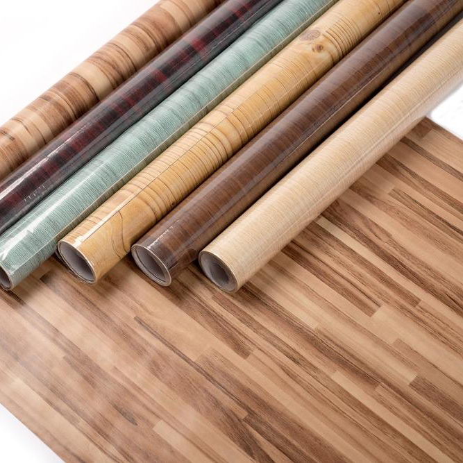 Eco-friendly wooden self adhesive vinyl