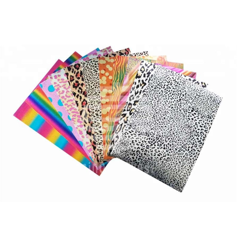 Rainbow metallic & metallic pattern eva foam