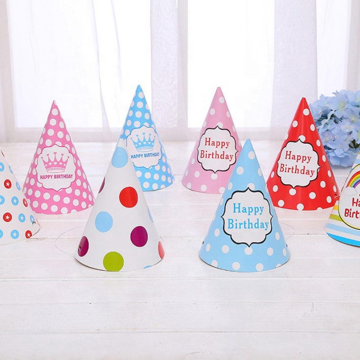 Cone Birthday Party Hats for Children