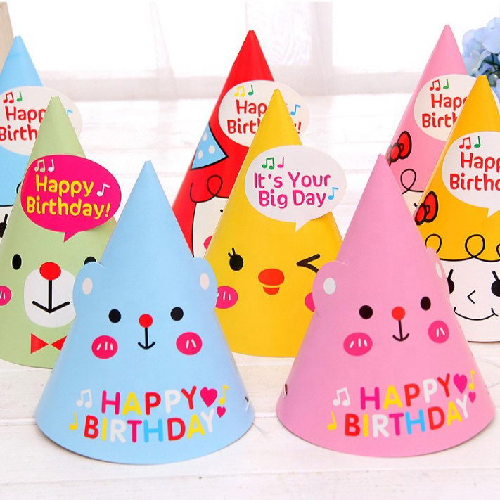 Cone Birthday Party Hats for Children