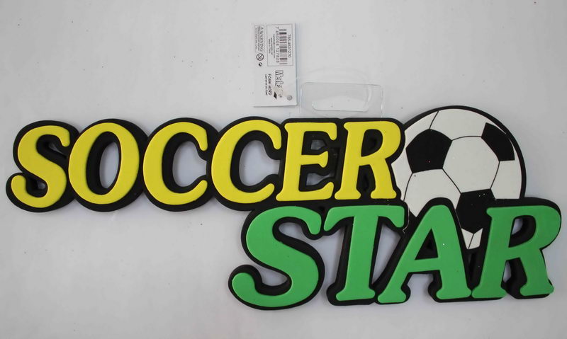 EVA Foam Letters for Party-Soccer