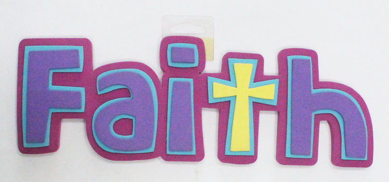 EVA Foam Letters-faith