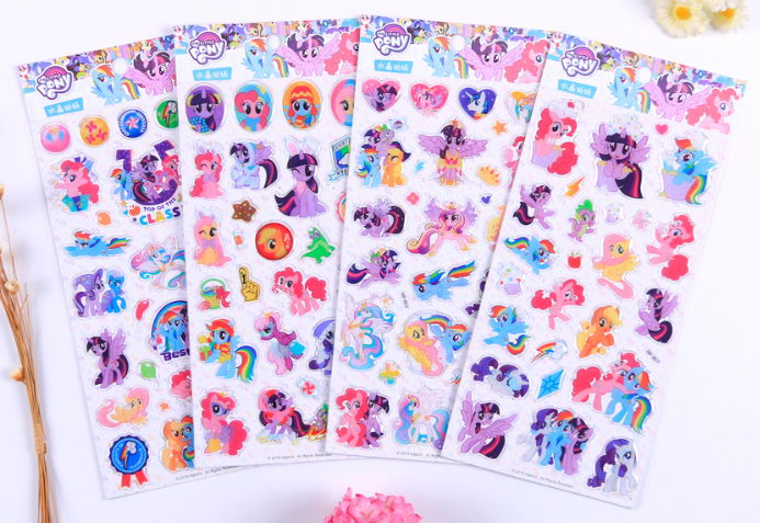 PVC Printing stickers Pony Design