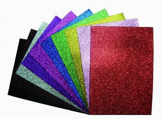 Glitter goma eva, eva glitter sheets